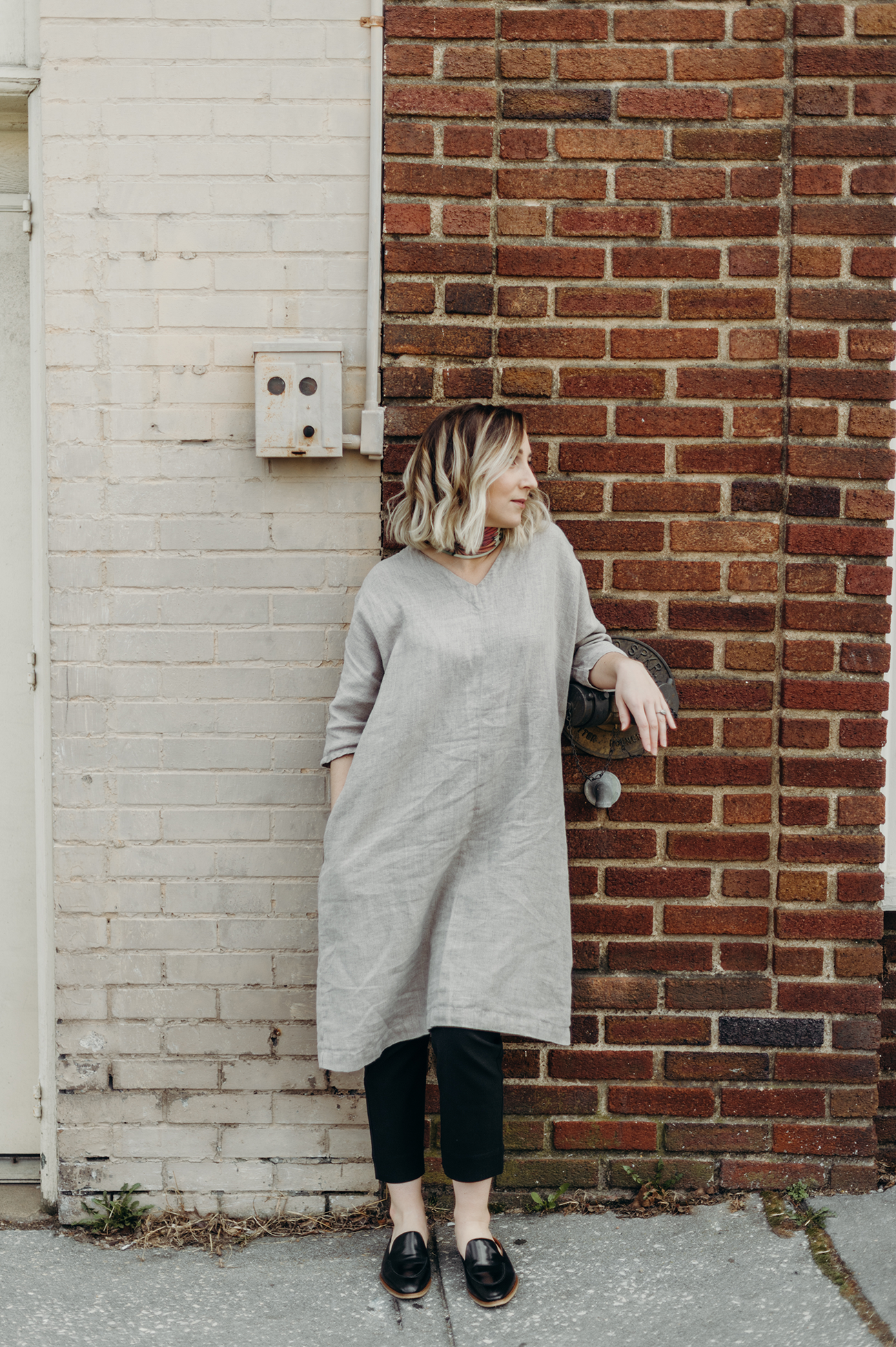 Style Challenge: How to Make a Loose Linen Dress Look Modern - A Daily  Something